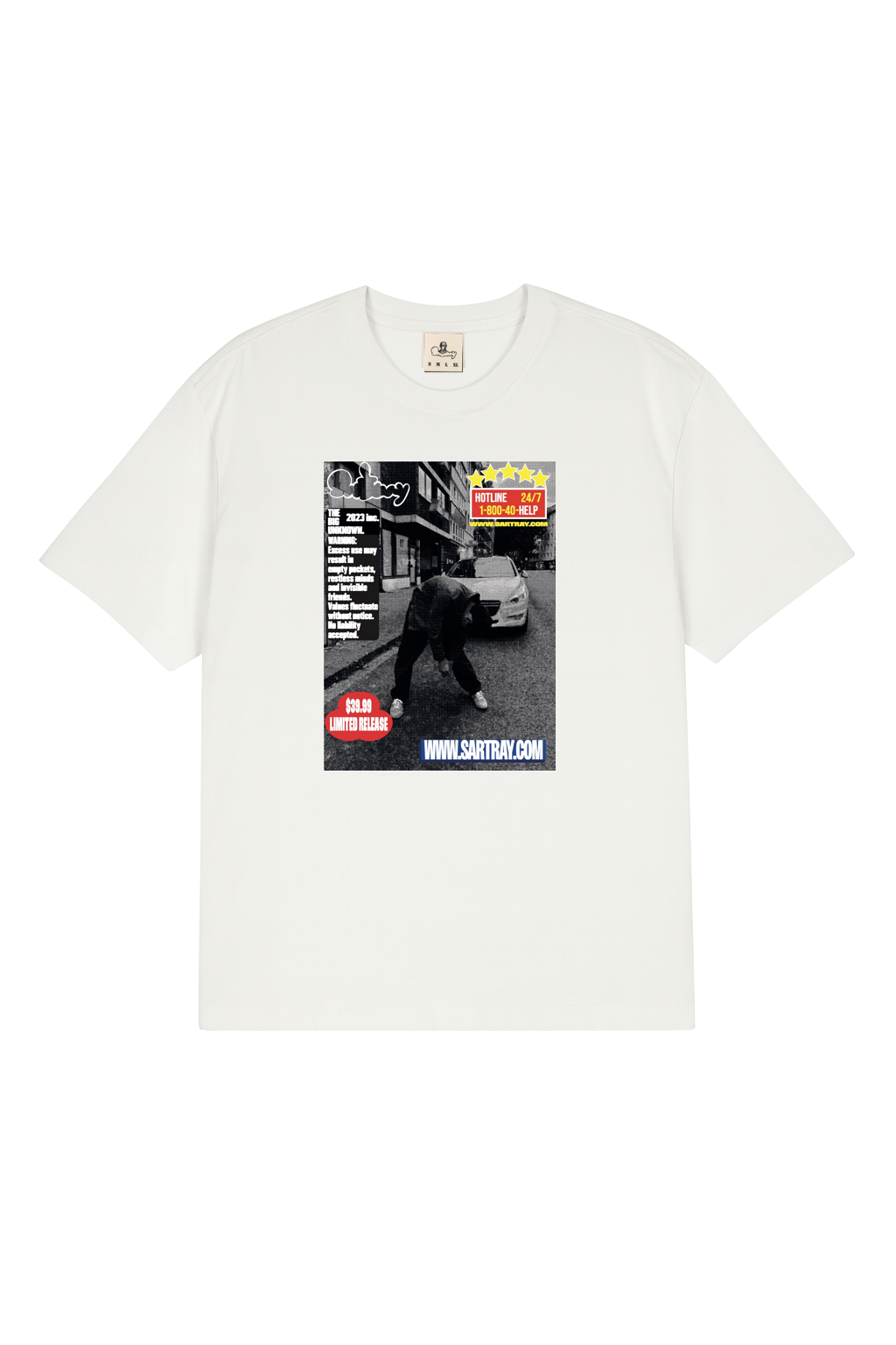 ZOMBIE TEE [WHITE]