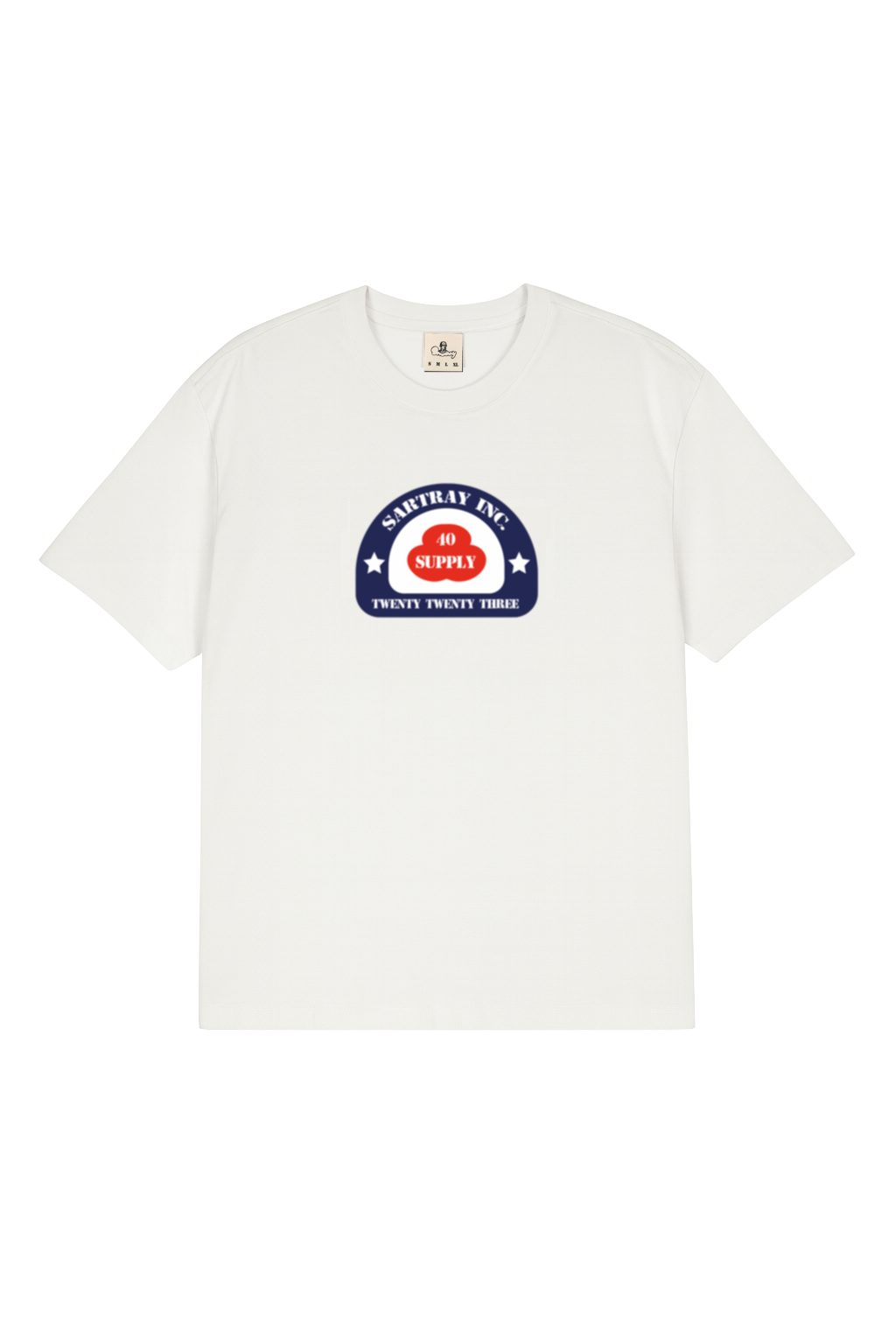 40 SUPPLY TEE [WHITE]